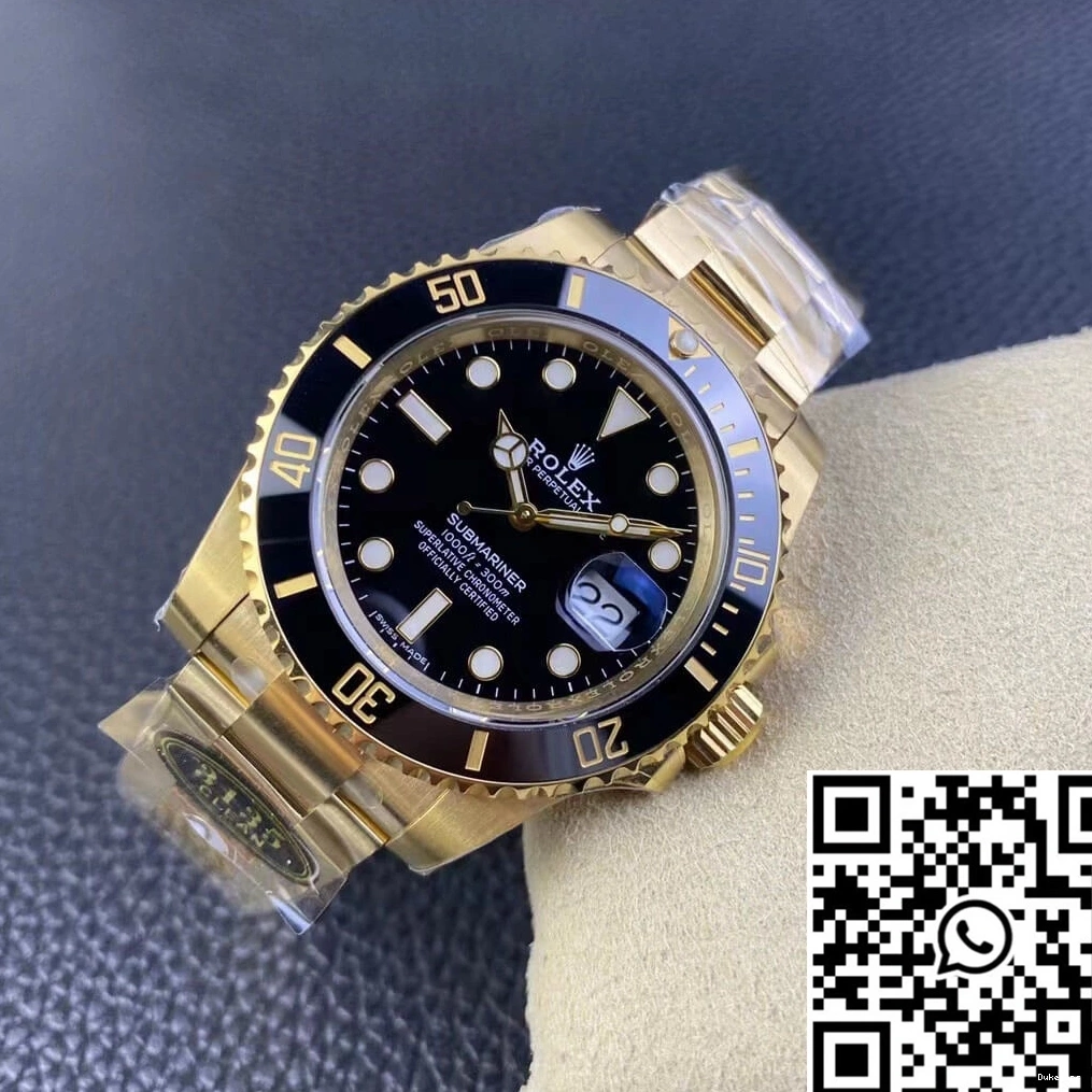 Rolex Clean 116618LN-97208 Gold Yellow Factory Submariner 0202